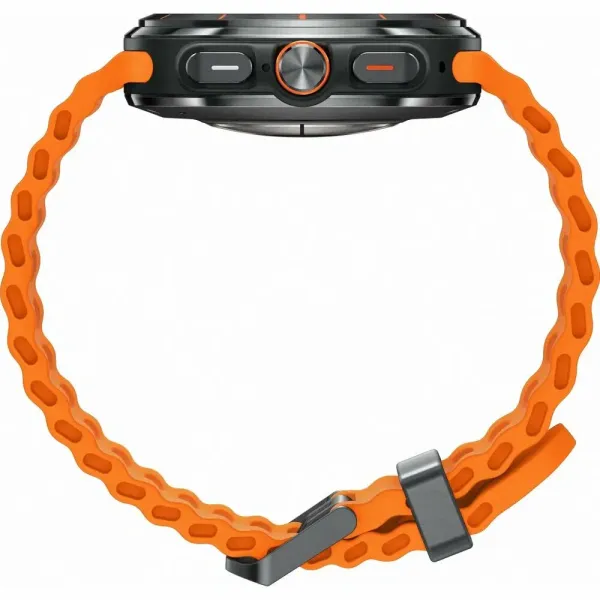 Умные часы Samsung Galaxy Watch Ultra 47мм, ремешок Marine (Titanium Grey, 2025)